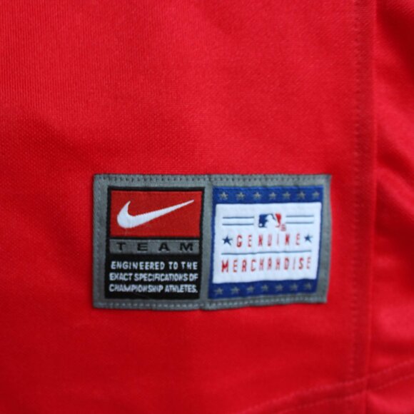 Baseball VTG Derek Jeter Jersey NY Yankees #2 Nike Team Genuine Merchandise - Picture 11 of 15